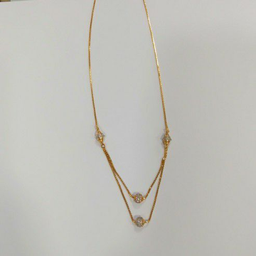 22k Fancy gold chain by S B ZAWERI