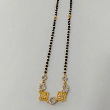 Gold fancy mangalsutra by S B ZAWERI